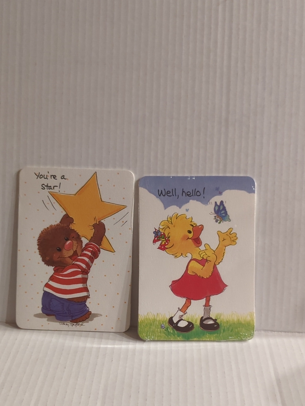 Vintage Suzy’s Zoo Postcard Packs | Sealed Lot of 2